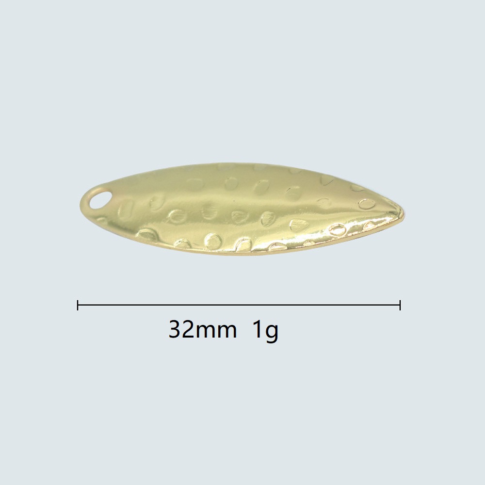 10Pcs/lot Willow leaf Sequin P - Fishing Lure Spoon のレビューと価格