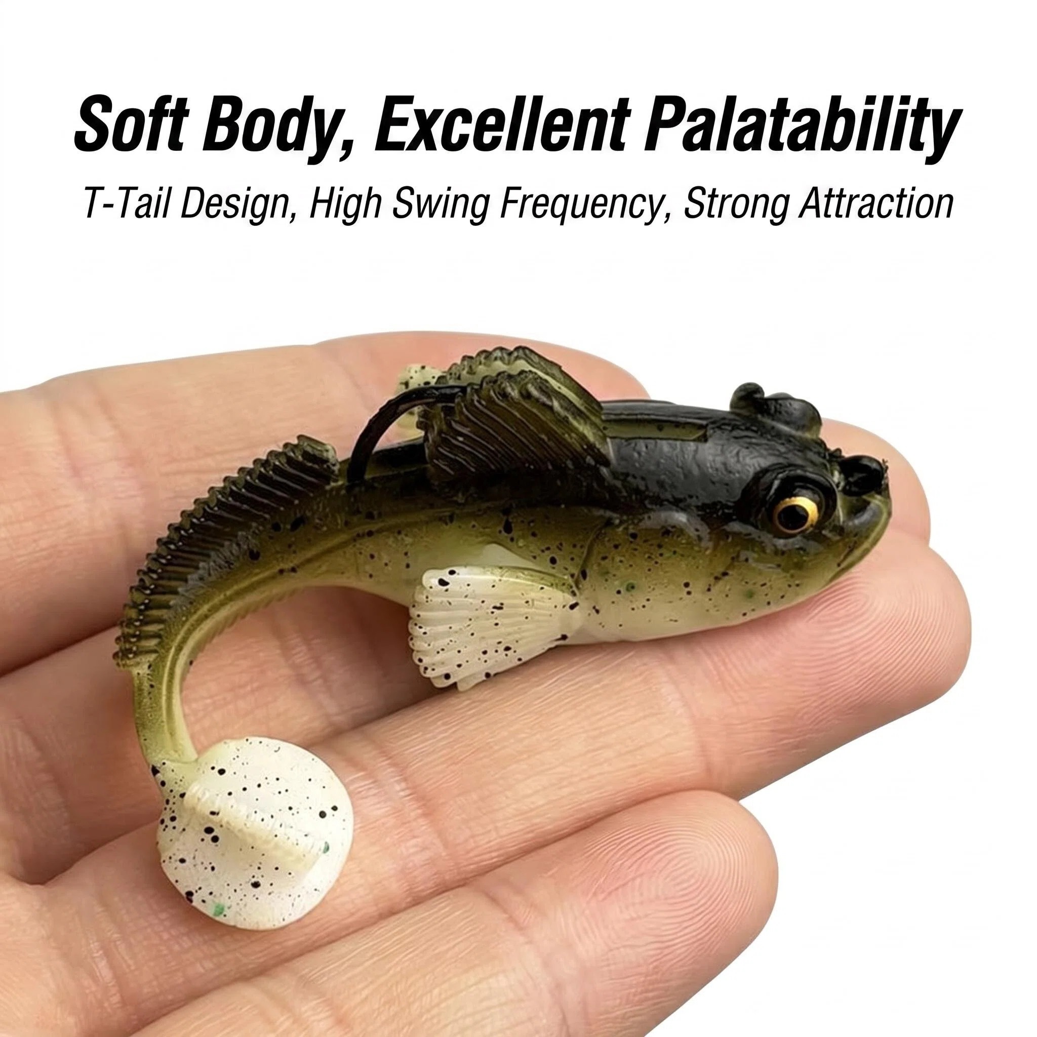 1pcs 10g13g18g Goby Lure Jig W - Fishing Lure Swimbait のレビューと価格
