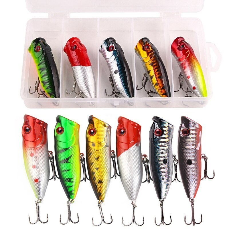 6pcs 6colors（opp bag）/5pcs 5co - Fishing Lure Popper のレビューと価格