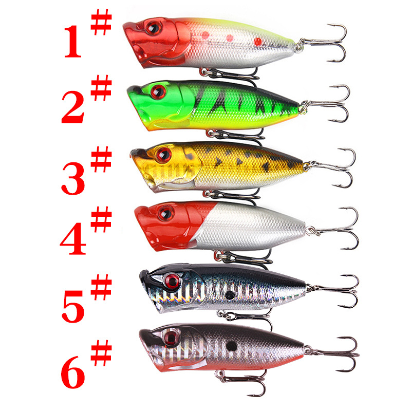 6pcs 6colors（opp bag）/5pcs 5co - Fishing Lure Popper のレビューと価格