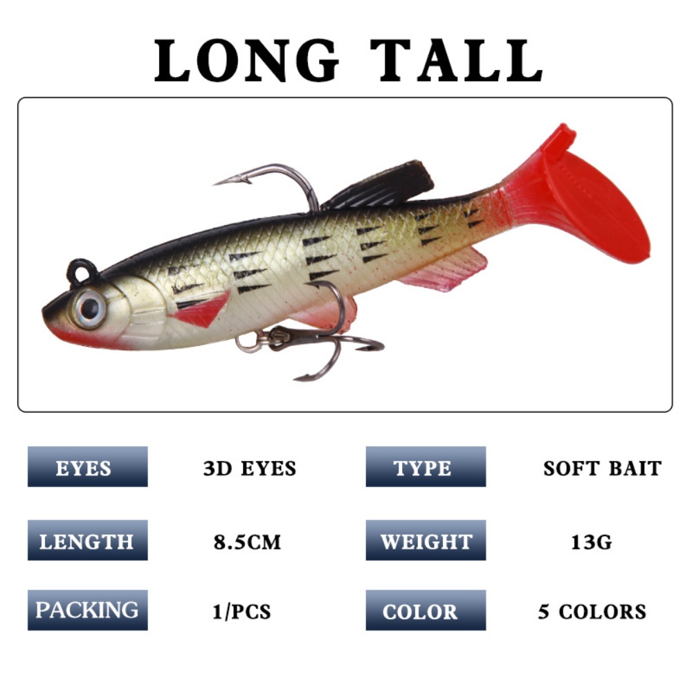 1pcs 5pcs  8.5cm 13g Soft Bait - Fishing Lure Popper のレビューと価格