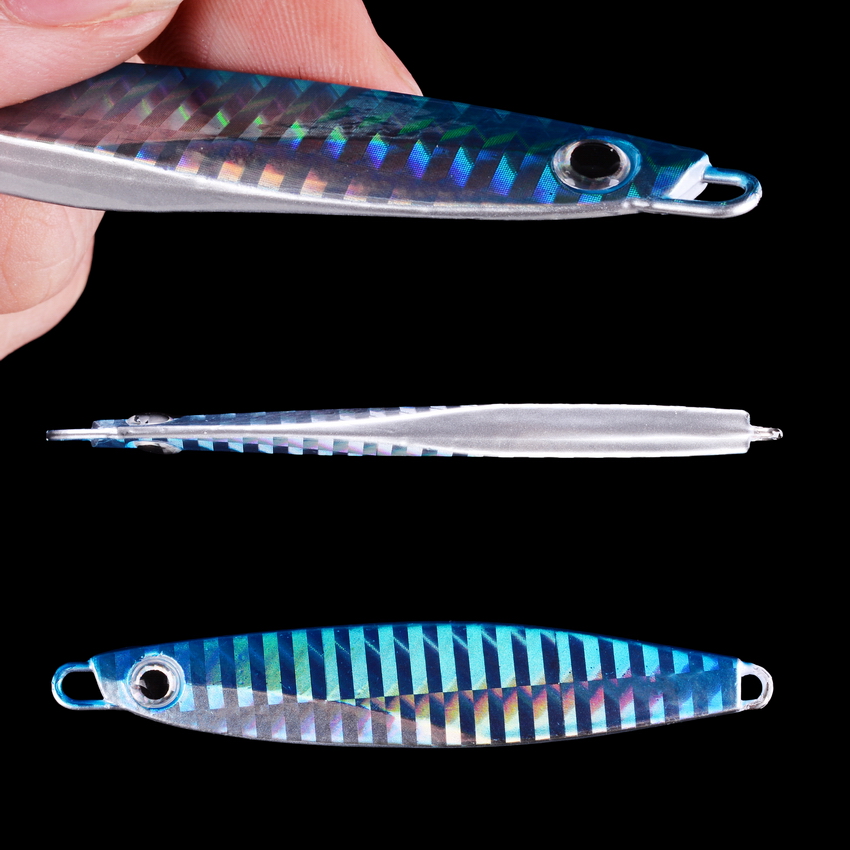 12pcs Fishing Metal Lures Jig  - Fishing Lure Blade Bait のレビューと価格