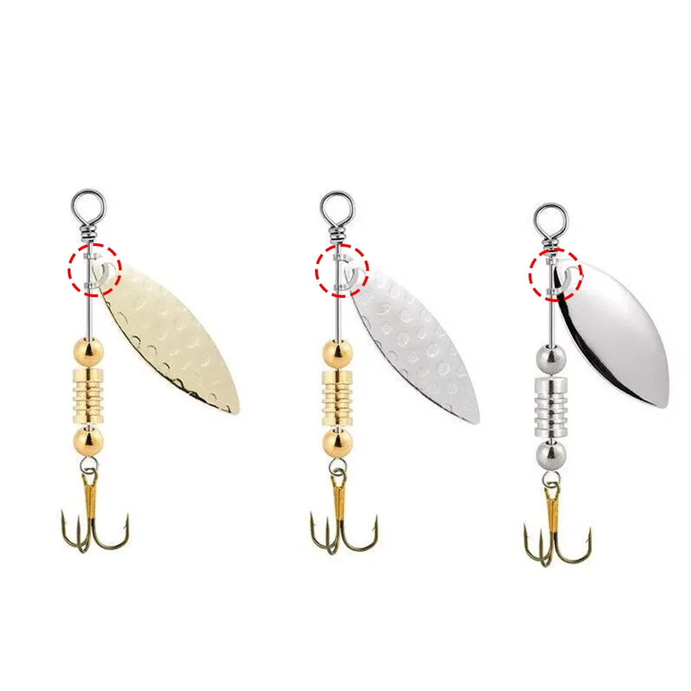 100pcs Fishing U Shaped Fixed  - Fishing Lure Spinnerbait のレビューと価格