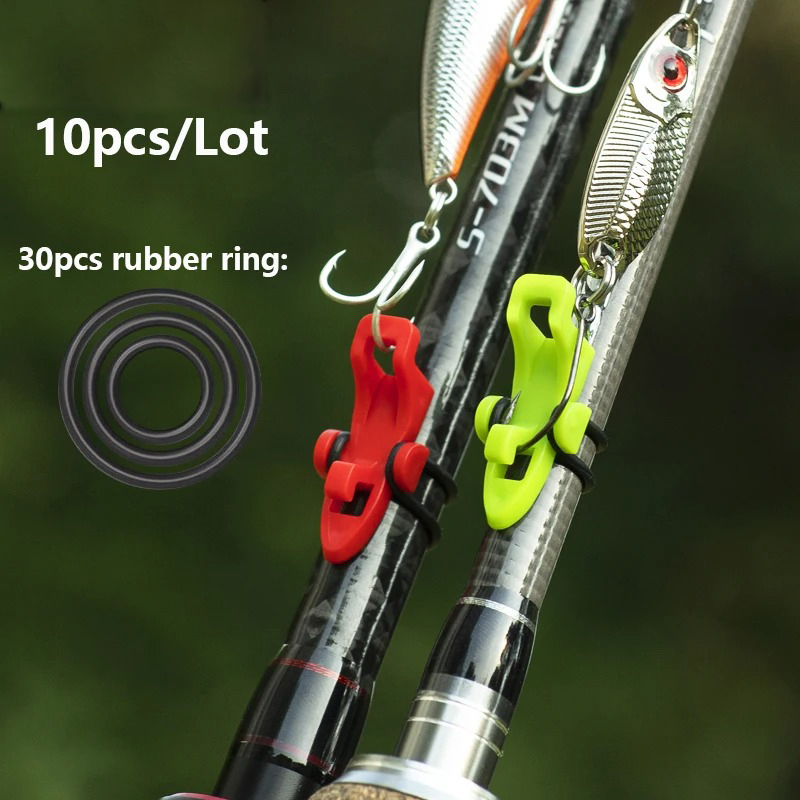 10-30pcs Fishing Rod Pole Hook - Fishing Lure Jig のレビューと価格