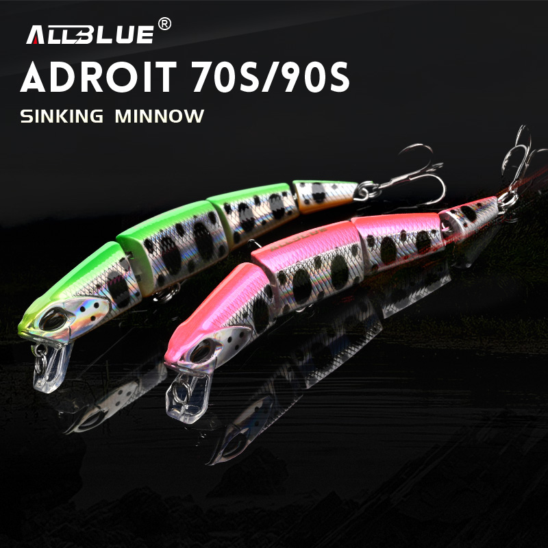 ALLBLUE Professional Jointed S - Fishing Lure Popper のレビューと価格