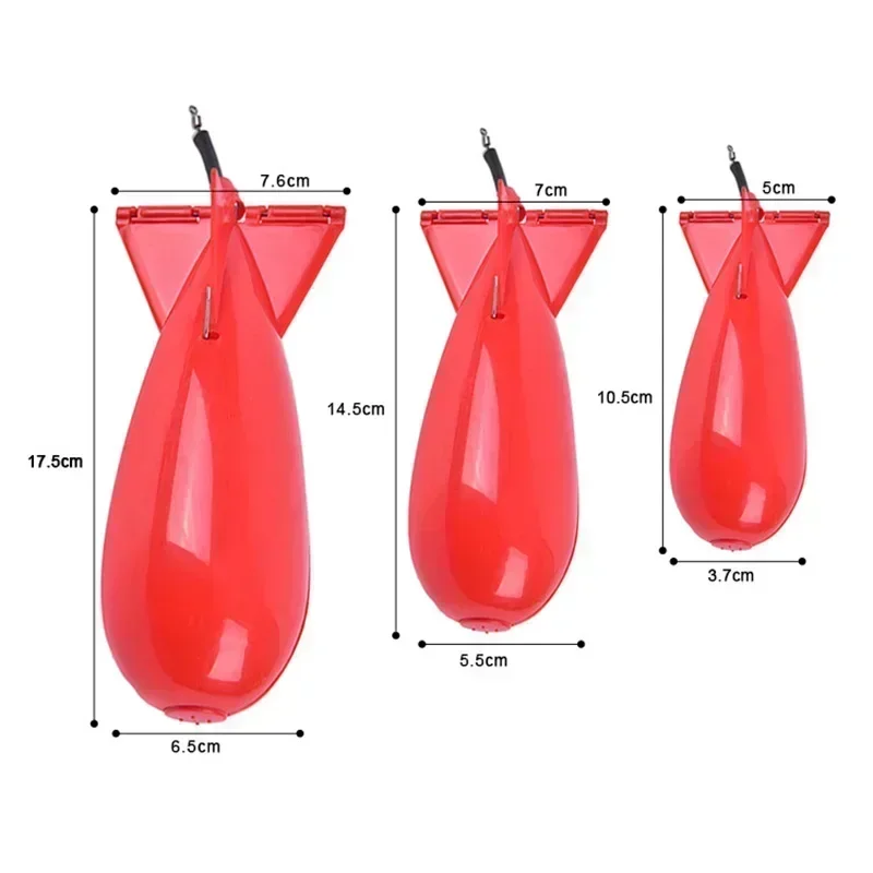 S M L Carp Fishing Rocket Feed - Fishing Lure Topwater のレビューと価格