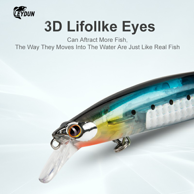 LEYDUN Floating Sea Bass Fishi - Fishing Lure Blade Bait のレビューと価格